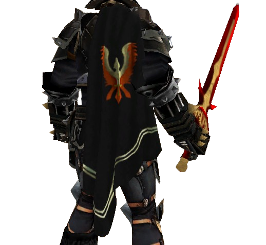 Black Half Cape